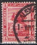 Stamps Egypt -  Scott  54  Esfinge (6)