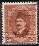 Stamps Egypt -  Scott  96  Rey Fuad (3)