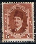 Stamps Egypt -  Scott  96  Rey Fuad (5)