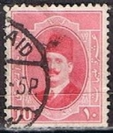 Stamps Egypt -  Scott  97  Rey Fuad