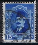 Stamps Egypt -  Scott  98  Rey Fuad