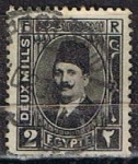 Stamps Egypt -  Scott  129  Rey Fuad (2)