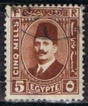 Stamps Egypt -  Scott  135  Rey Fuad (3)