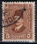 Sellos de Africa - Egipto -  Scott  135  Rey Fuad (4)