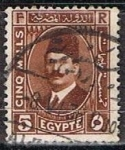 Stamps Egypt -  Scott  135  Rey Fuad (6)