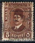 Stamps Egypt -  Scott  135  Rey Fuad (7)