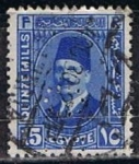 Stamps Egypt -  Scott  139  Rey Fuad (10)