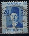 Stamps Egypt -  Scott  215  Rey Farouk (2)