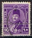 Stamps Egypt -  Scott  247 Rey Farouk (7)