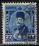 Sellos de Africa - Egipto -  Scott  251  Rey Farouk (5)