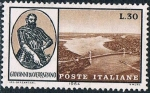 Stamps Italy -  INAUGURACIÓN DEL PUENTE VERRAZZANO, EN NUEVA YORK. Y&T Nº 914