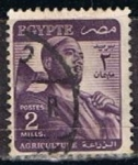 Sellos de Africa - Egipto -  Scott  323  Agricultor