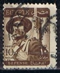 Sellos de Africa - Egipto -  Scott  326  Soldado