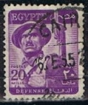 Sellos de Africa - Egipto -  Scott  330  Soldado