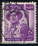 Sellos de Africa - Egipto -  Scott  330  Soldado (2)