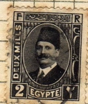 Stamps : Africa : Egypt :  Rey Fouad