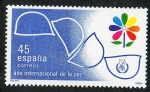 Sellos de Europa - Espa�a -  2844- AÑO INTERNACIONAL DE LA PAZ. ALEGORIA Y EMBLEMA.