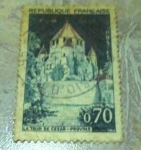 Stamps France -  Toren van cesar