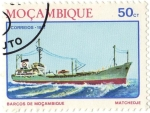 Sellos de Africa - Mozambique -  Barcos de Mozambique.- MATCHEDJE