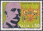 Sellos de Europa - Italia -  50º ANIV. DE LA MUERTE DEL ESCRITOR GIOVANNI VERGA. Y&T Nº 1092