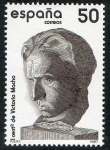 Stamps Spain -  2884-  CENTENARIOS. I CENTENARIO DEL NACIMIENTO DE VICTORIO NACHO.