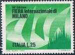 Sellos del Mundo : Europa : Italia : CINCUENTENARIO DE LA FERIA INTERNACIONAL DE MUESTRAS DE MILAN. Y&T Nº 1096