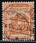 Stamps Egypt -  Scott  52  Ras-el-Tin Palace