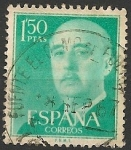 Stamps Spain -  General Franco (1892-1975). Ed 1155