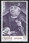 Stamps Spain -  2947- Día del Sello. Francisco de Tassis, Correo Mayor de Felipe el Hermoso.