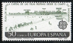 Stamps Spain -  2950- Europa. Implantación de telégrafo en filipinas.