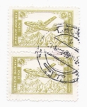 Stamps Asia - Afghanistan -  aerolineas afganas
