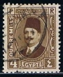 Stamps Egypt -  Scott  133  Rey Fuad