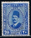 Stamps Egypt -  Scott  143  Rey Fuad