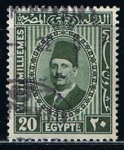 Stamps Egypt -  Scott  142  Rey Fuad