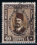 Stamps Egypt -  Scott  144  Rey Fuad (2)