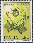 Sellos de Europa - Italia -  ANDREA PALLADIO, ARQUITECTO. Y&T Nº 1142