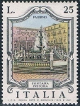 Sellos de Europa - Italia -  FUENTES CÉLEBRES. FONTANA PRETORIA EN PALERMO. Y&T Nº 1158