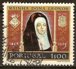 Stamps Portugal -  Reina Leonor (1458-1525)