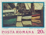 Stamps Romania -  C. Monet