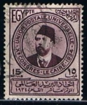 Stamps Egypt -  Scott  184  Rey Fuad