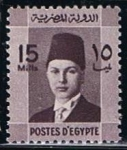 Stamps Egypt -  Scott  214  Rey Farouk