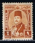 Stamps Egypt -  Scott  242  Rey Fuad