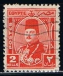 Stamps Egypt -  Scott  243  Rey Farouk