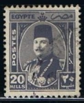 Stamps Egypt -  Scott  250  Rey Farouk