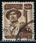 Stamps Egypt -  Scott  326  Soldado