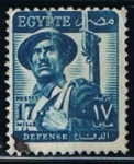 Stamps Egypt -  Scott  329  Soldado