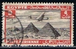 Stamps Egypt -  Scott  C14  Avion Y Piramides de Gaza