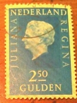 Stamps Netherlands -  Queen juliana type regina big