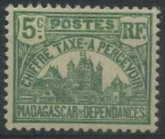 Sellos del Mundo : Africa : Madagascar : SJ10 - Palacio de Gobierno