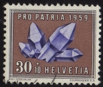 Sellos de Europa - Suiza -  PRO-PATRIA 1959